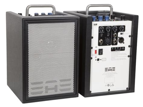 Battery Powered PA Amplifiers-Battery Powered PA monitor Elite Acoustics