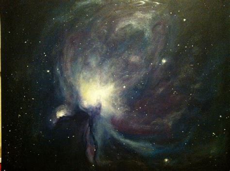 Original Acrylic Outer Space Painting by lhorrall on Etsy