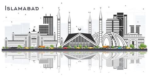 Pakistan Skyline Vector Art, Icons, and Graphics for Free Download