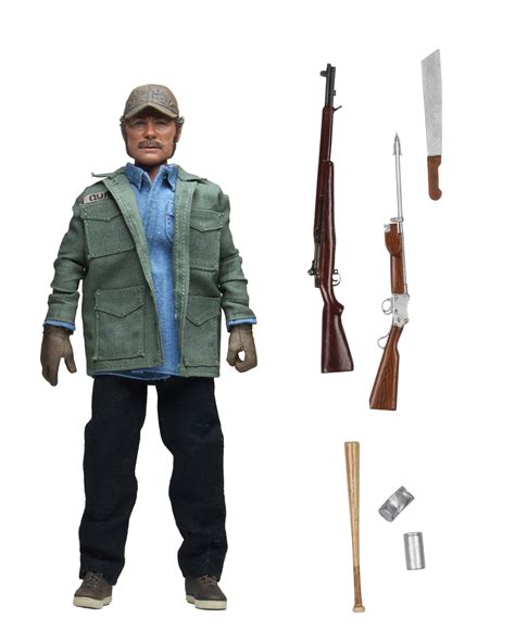 Jaws – 8” Clothed Action Figure – Quint – NECAOnline.com