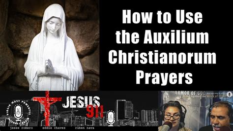 11 Sep 2020 How to Use the Auxilium Christianorum Prayers - YouTube