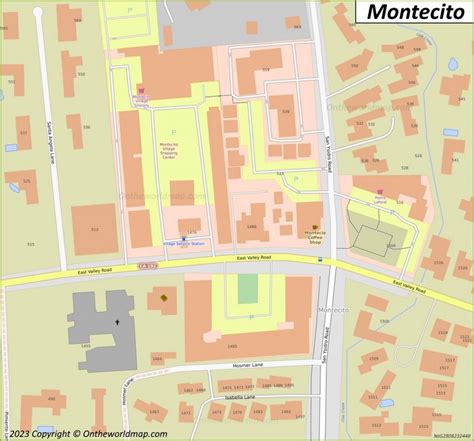 Montecito Map | California, U.S. | Discover Montecito with Detailed Maps