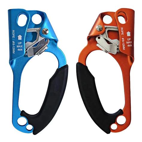 Hand Ascender Rock Climbing Tree Gear Equipment Rope Clamp For 8~13MM ...