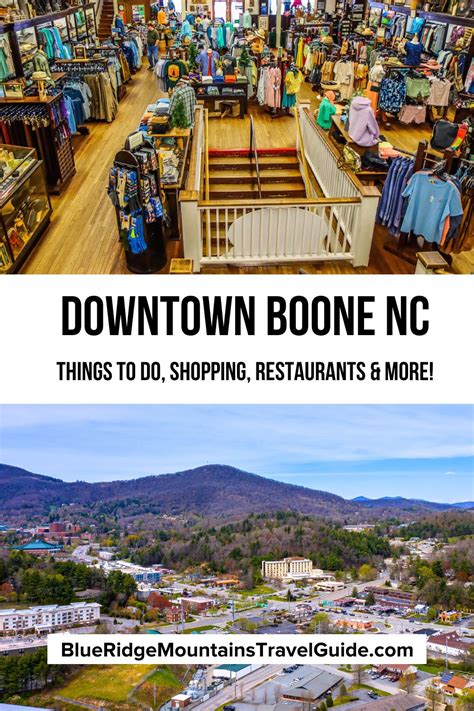 Exploring Downtown Boone NC: Restaurants, Shopping & More - Blue Ridge Mountains Travel Guide