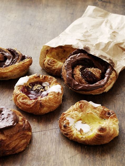 Danish wienerbrød, a Danish pastry, sometimes abbreviated Danish ...