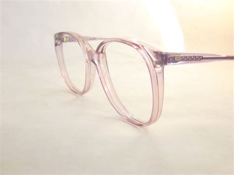 Big Preppy Purple Eyeglasses Frames Vintage by DontUWantMe