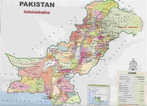 Pakistan Tourism Guide: Maps of Pakistan