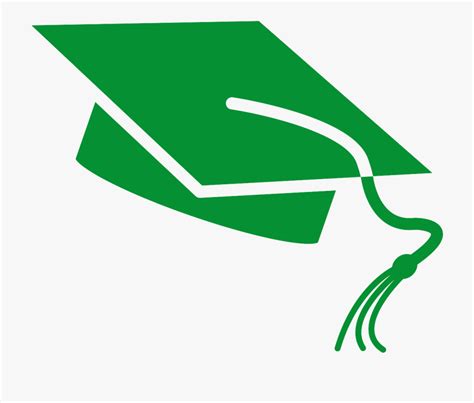 Green Graduation Cap Clip Art Free