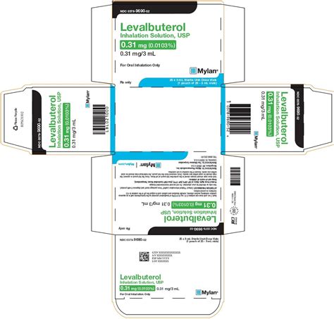 Levalbuterol - FDA prescribing information, side effects and uses