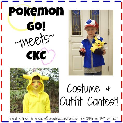 Create Kids Couture: Pokemon Go! Costume Contest