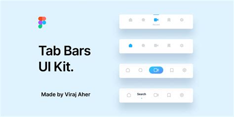 Figma Freebie Tab Bars Template | UI4Free