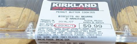 Kirkland Signature Peanut Butter Cookies Review - Costco West Fan Blog