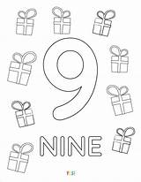 Number Coloring Pages 1 10 Pdf sketch template