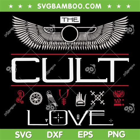 The Cult Love Symbols SVG PNG