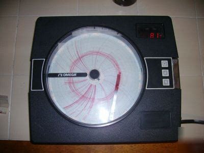 Omega CT7000 microprocessor circular chart recorder