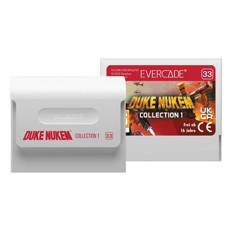 #33 Duke Nukem Collection 1 - Evercade Cartridge