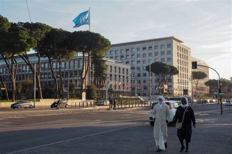 The FAO Headquarters in Rome, Italy Editorial Photography - Image of ...