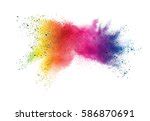 Multi Coloured Paint Splats Free Stock Photo - Public Domain Pictures