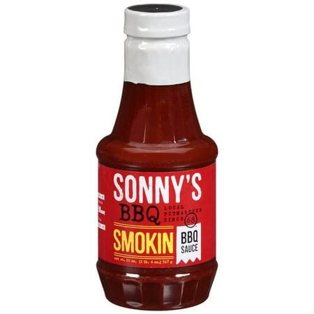 Sonny??????????s BBQ Smokin BBQ Sauce, 20 oz - Walmart.com