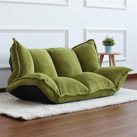 Modern Floor Reclining Japanese Futon Sofa Bed | 1000 | Modern sofa bed, Futon sofa bed ...