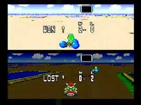 Super Mario Kart Battle Mode Gameplay - YouTube