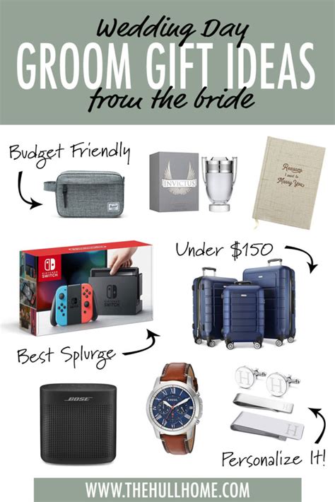 Wedding Day Gifts for Groom: 10 Gift Ideas to Wow Him