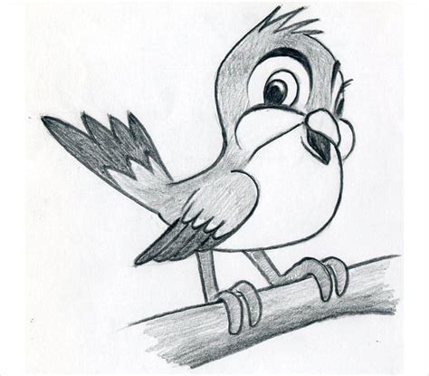 Pencil Sketch Pictures Of Birds at PaintingValley.com | Explore ...