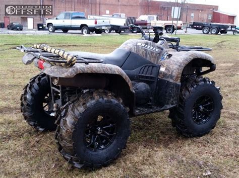 Wheel Offset 2003 Yamaha Grizzly 660 Outside Flares Stock Custom Rims