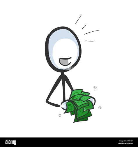 Rich Man With Money Clipart