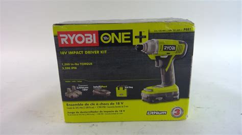 Ryobi One+ 18V Impact Driver Kit | Property Room