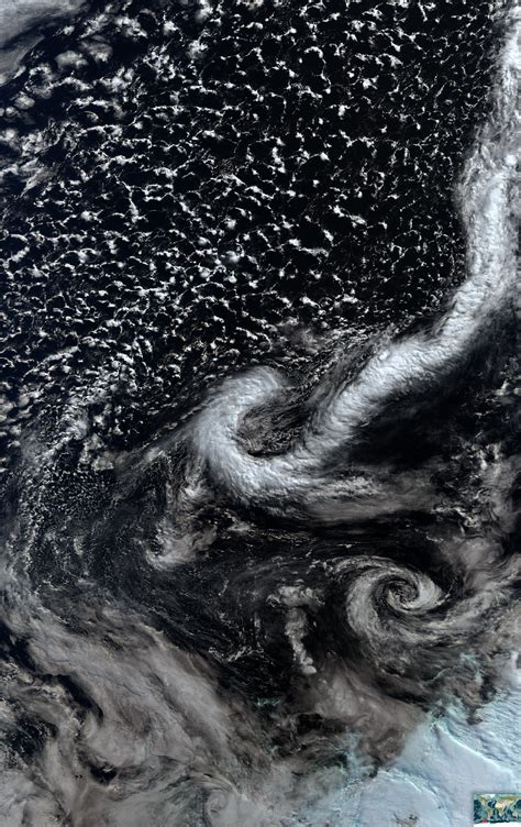 Cloud Structures - 'Extratropical Cyclone' Structure - Examples (25-36)