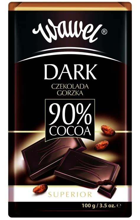 Wawel Dark 90% Cocoa Chocolate 100g (Poland) – Crowsnest Candy Company