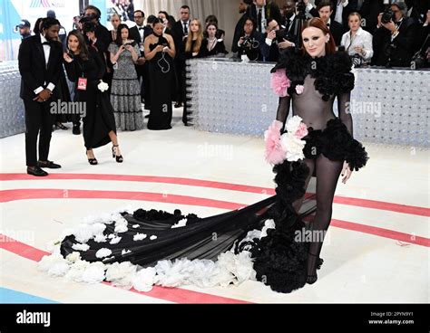 New York, USA. May 1st, 2023. Karen Elson arriving at The Met Gala 2023 ...