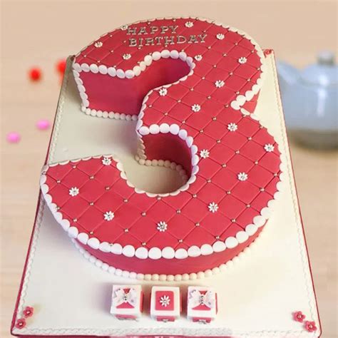 Buy Fantastic Fondant Cake-Lucky Number Three Cake