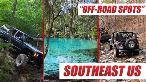 Top 5 Offroad 4x4 Trails in the Southeast - YouTube