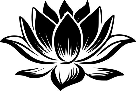 Lotus Flower, Minimalist and Simple Silhouette - Vector illustration 23851531 Vector Art at Vecteezy