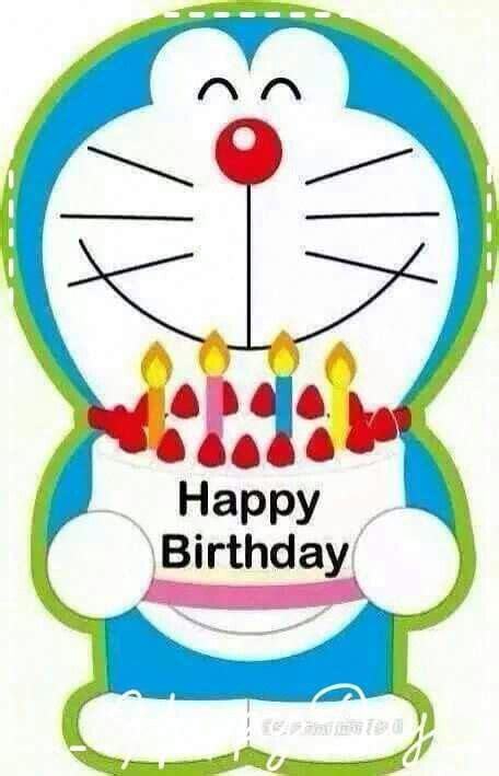 Doraemon Happy Birthday | Birthday | Pinterest | Happy birthday, Birthdays and Dora cake