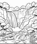 Splash Mountain Coloring Pages sketch template