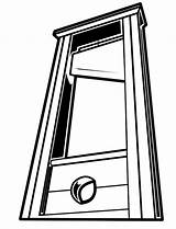 Guillotine Coloring Pages sketch template