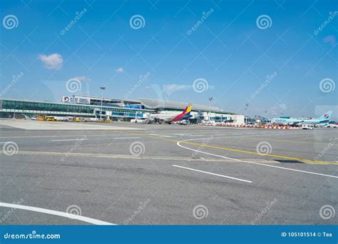 Gimpo Airport editorial stock image. Image of oute, daytime - 105101514