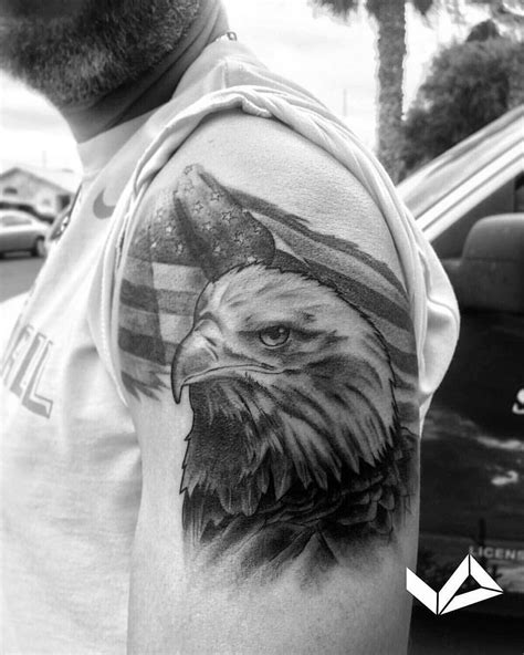 Inkbox Tattoo, Flag Tattoo, Body Art Tattoos, Sleeve Tattoos, Bald Eagle Tattoos, Tempe Arizona ...