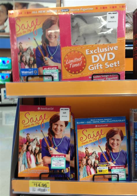 American Girl Doll DVD Saige $5 off coupon with purchase of 2 titles ...