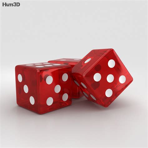 Dice 3D model - Life and Leisure on Hum3D