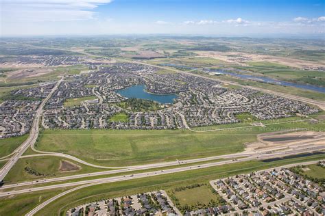 Aerial Photo | Auburn Bay, Calgary