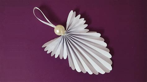 DIY Christmas Angel | How to Make a Paper Angel for Christmas Decorations - YouTub… | Paper ...