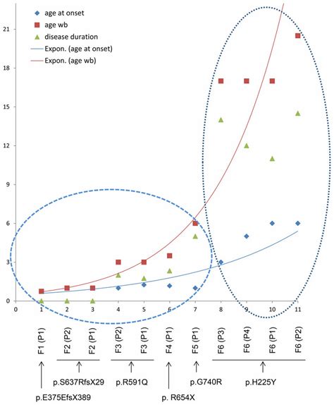 Genotype-phenotype correlation. Graphic representation of the evolution... | Download Scientific ...