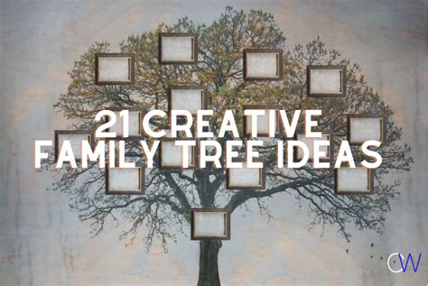 21 DIY Creative Family Tree Ideas - How to Make a Family Tree Template