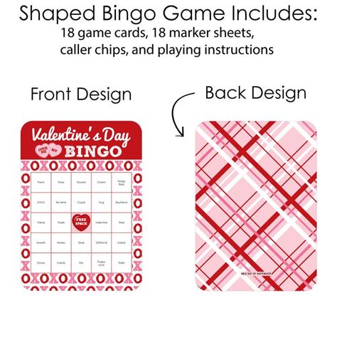 Conversation Hearts Bingo Cards and Markers Valentines - Etsy