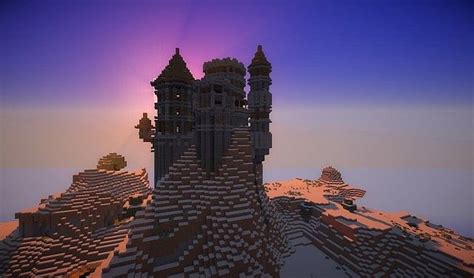 Snow Castle Minecraft Map