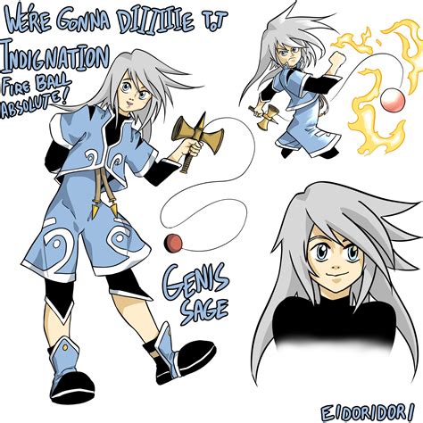 Last, I drew Genis Sage, and I can’t wait to work on my fan comic! : r ...